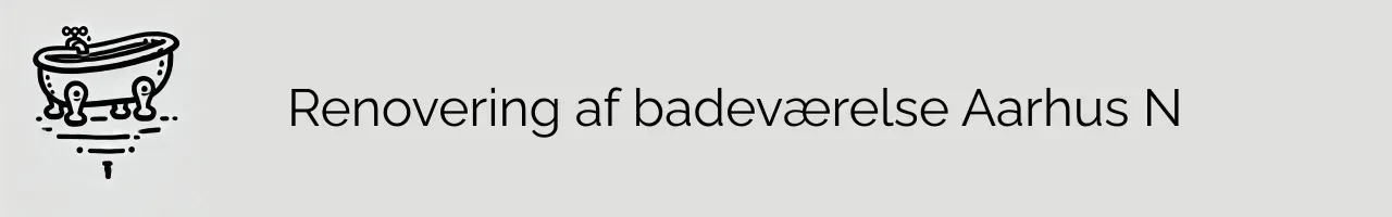 Renovering af badeværelse Aarhus N